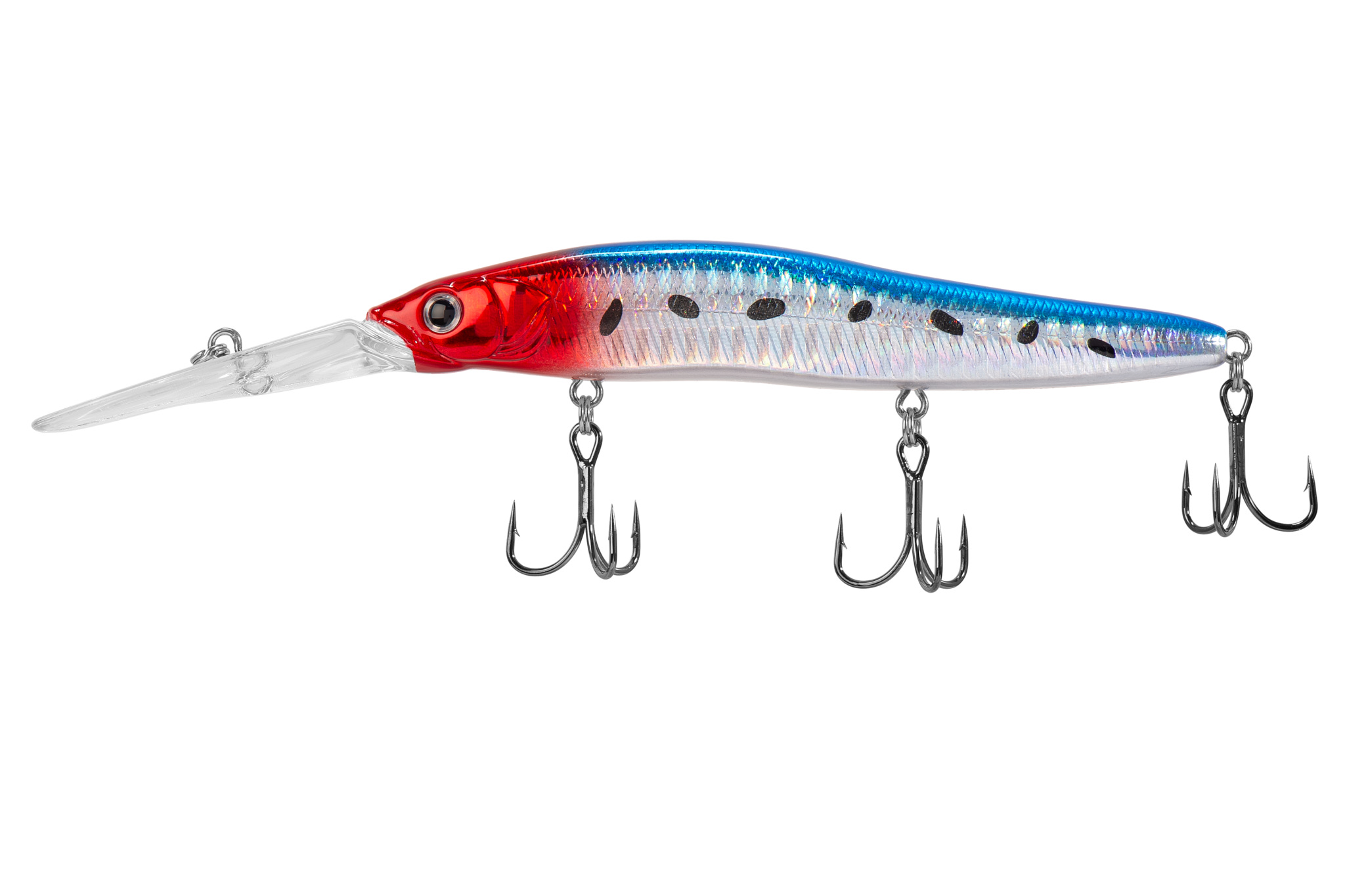 Воблер KYODA Deep Stun Minnow-110F, длина 11,0 см, вес 16,0 гр, заглубление до 4,0 м, цвет P1286-1
