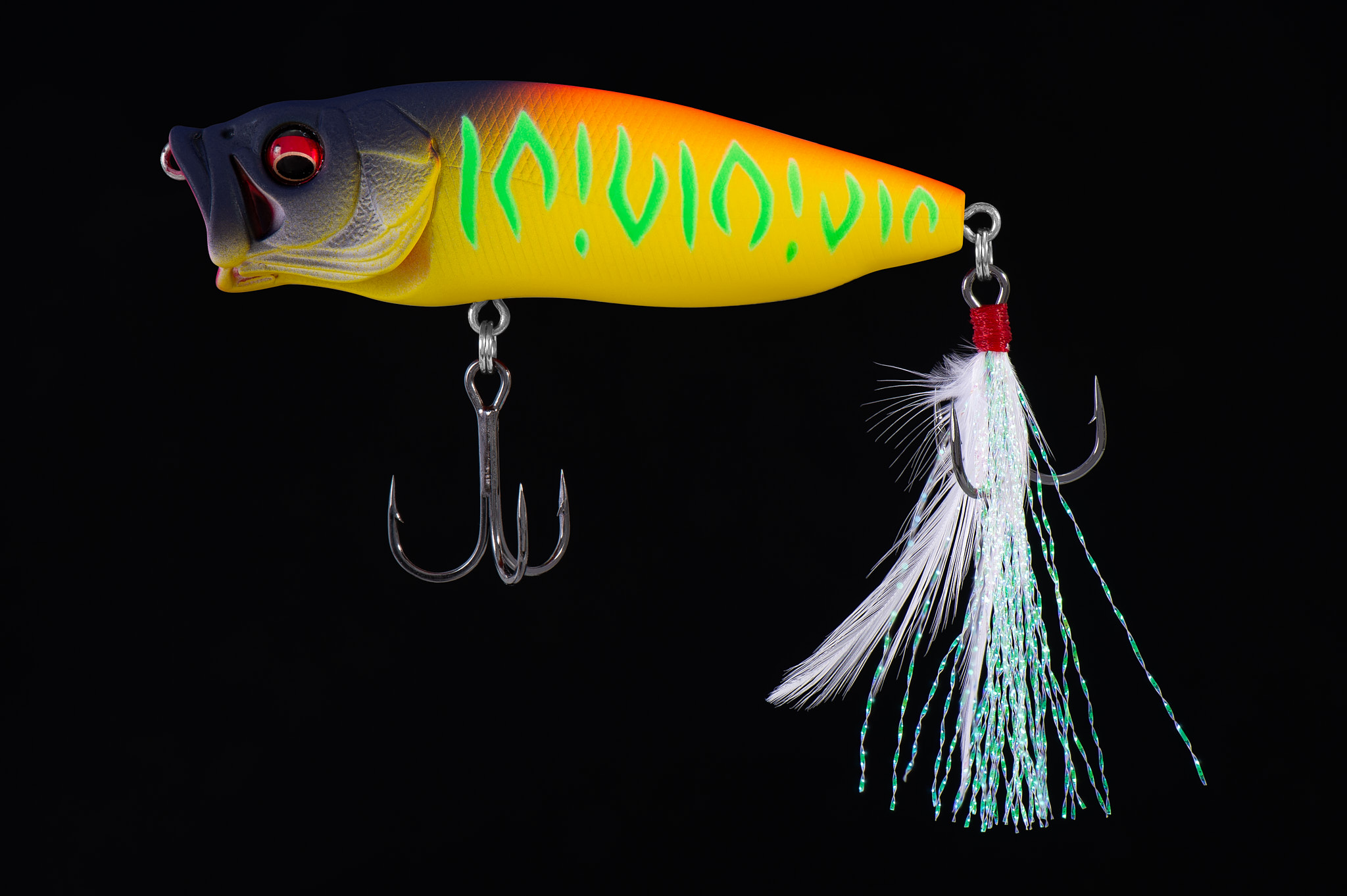 Воблер KYODA BASS POP, длина 8,0 см, вес 13 гр, цвет P2924, заглубление поверхностное