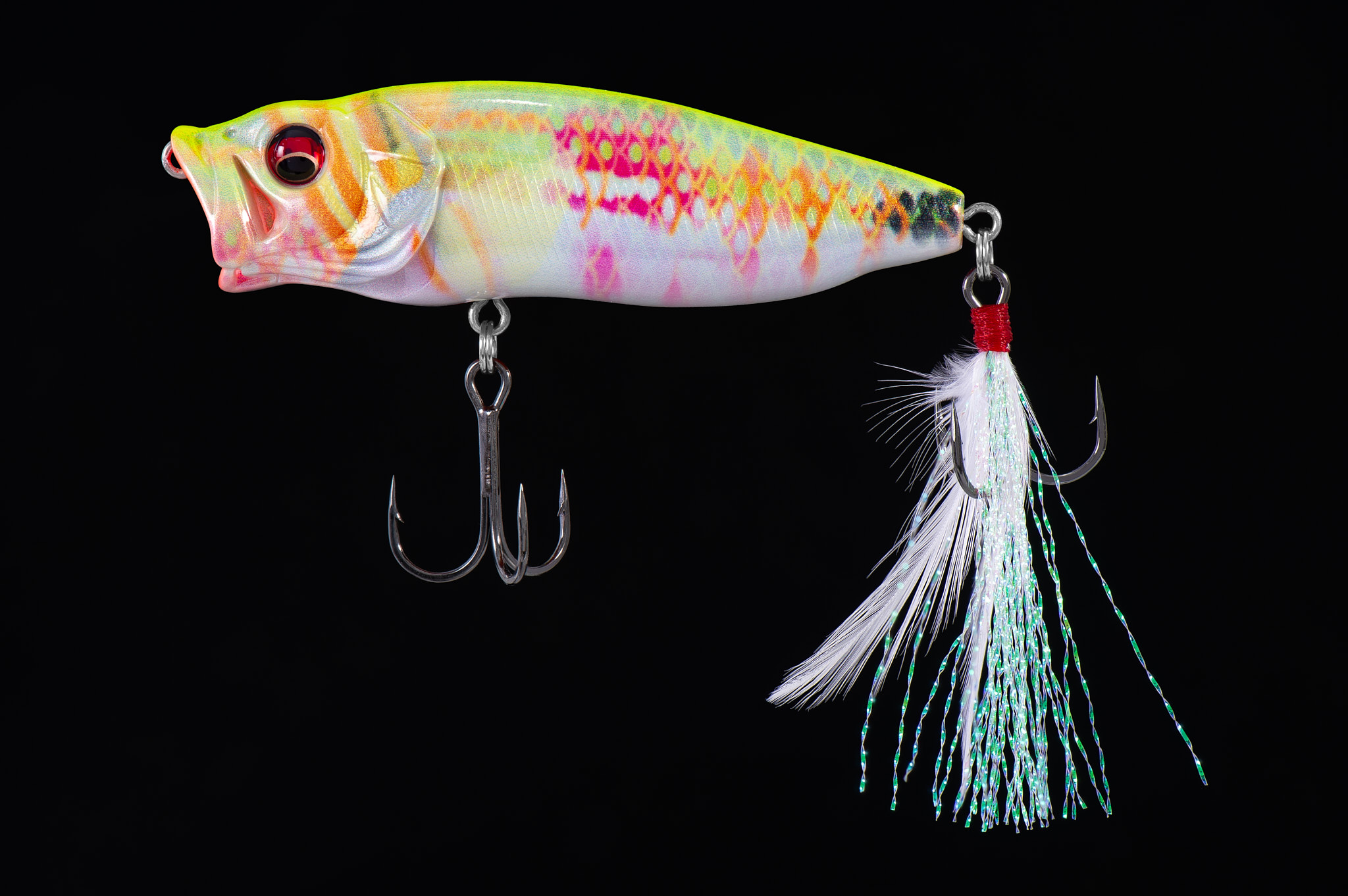 Воблер KYODA BASS POP, длина 8,0 см, вес 13 гр, цвет P2804, заглубление поверхностное