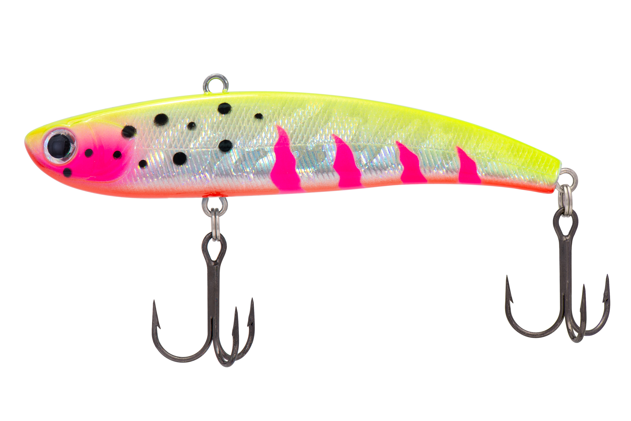 Воблер KYODA BARBELL VIB (HEAVY), размер 80 мм, вес 22 гр,  тонущий, цвет P2396