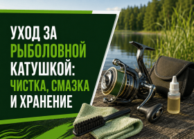Уход за рыболовной катушкой: чистка, смазка и хранение Уход за рыболовной катушкой: чистка, смазка и хранение