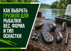 Как выбрать грузило для рыбалки: вес, форма и тип оснастки