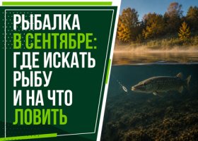 Рыбалка в сентябре