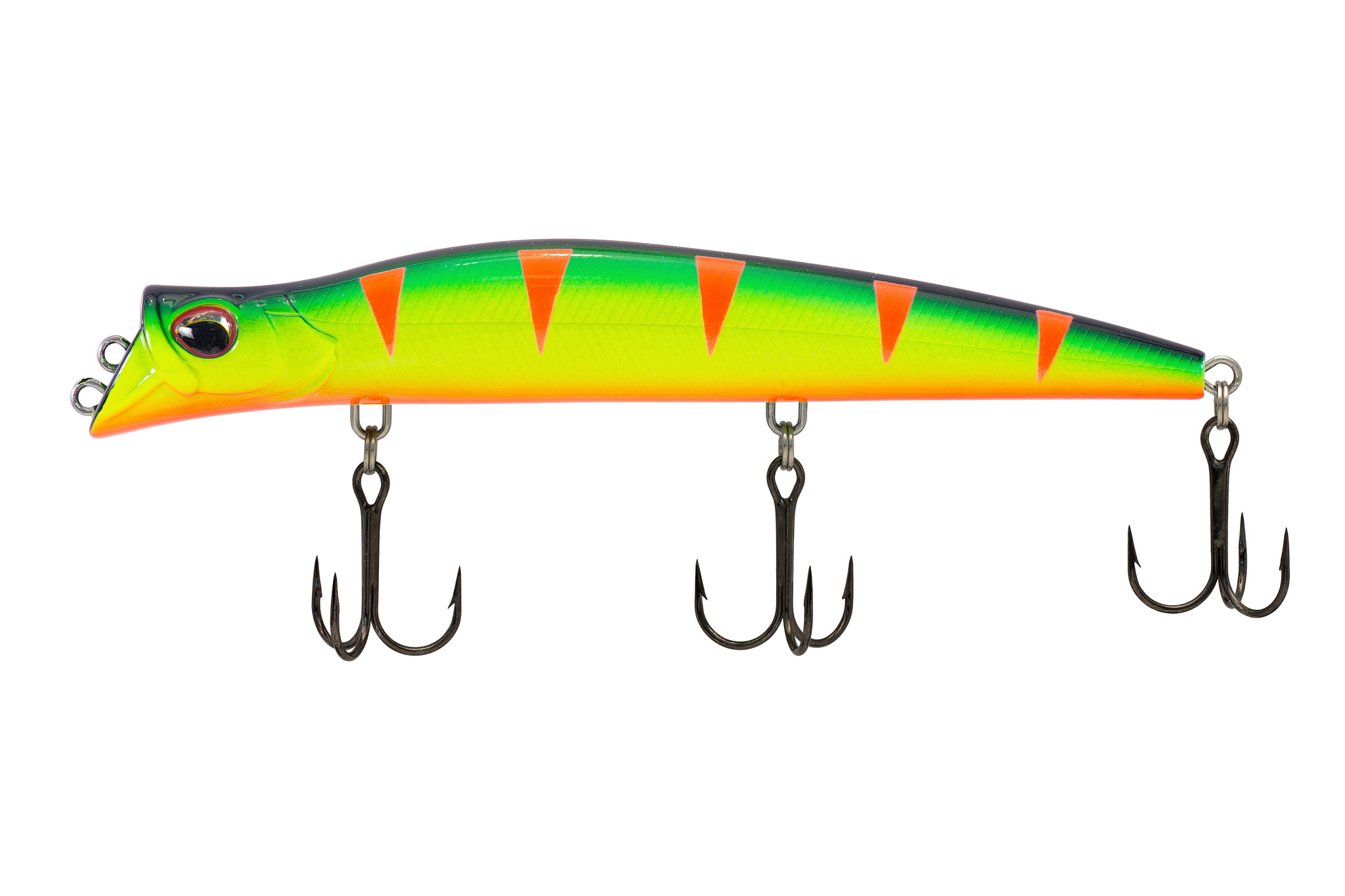 Воблер KYODA POCKY MINNOW-130F, длина 130 мм, вес 17,5  гр, цвет P1356 заглубление 0,1 - 0,2 м.