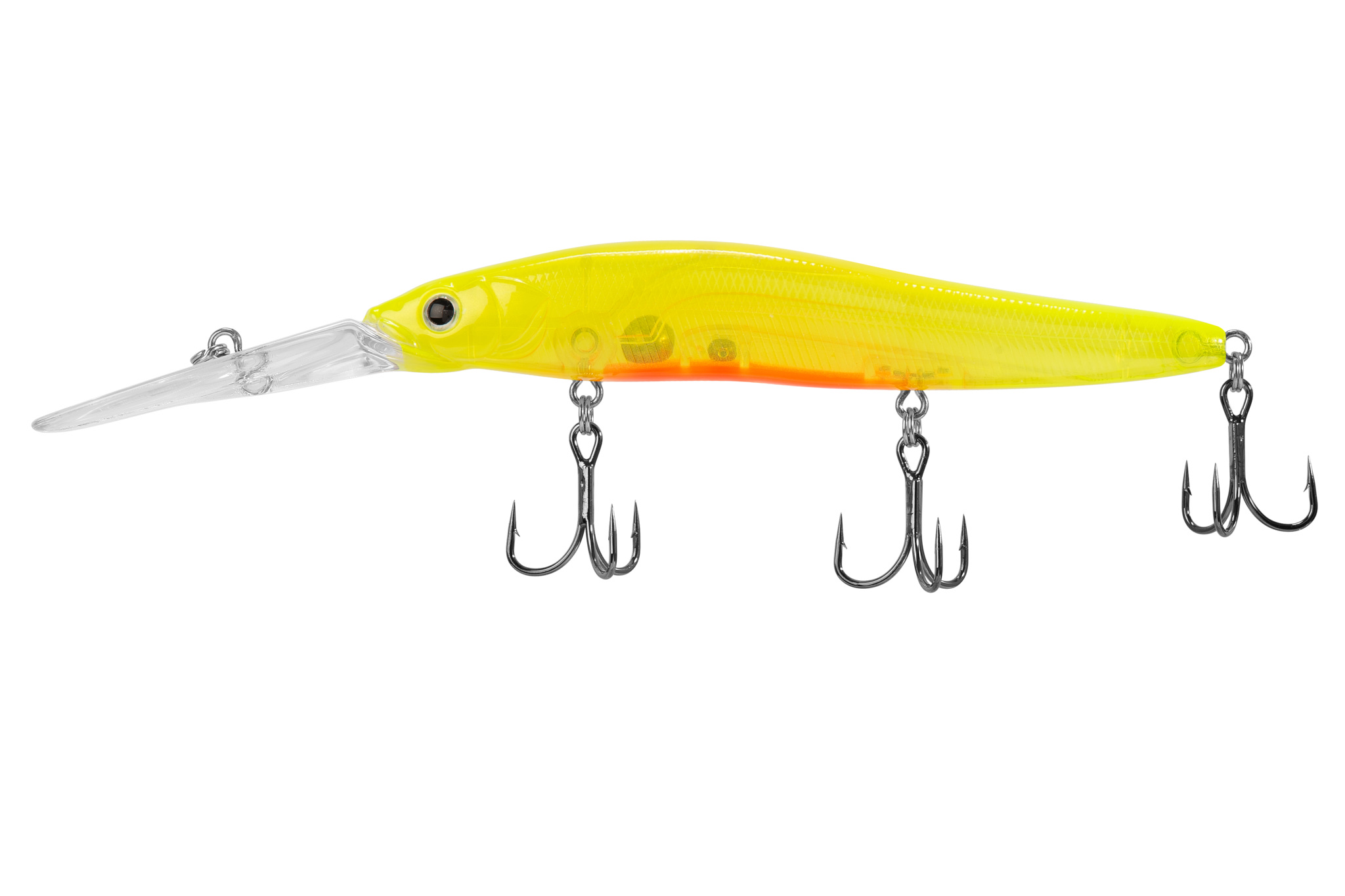 Воблер KYODA Deep Stun Minnow-110F, длина 11,0 см, вес 16,0 гр, заглубление до 4,0 м, цвет P3063