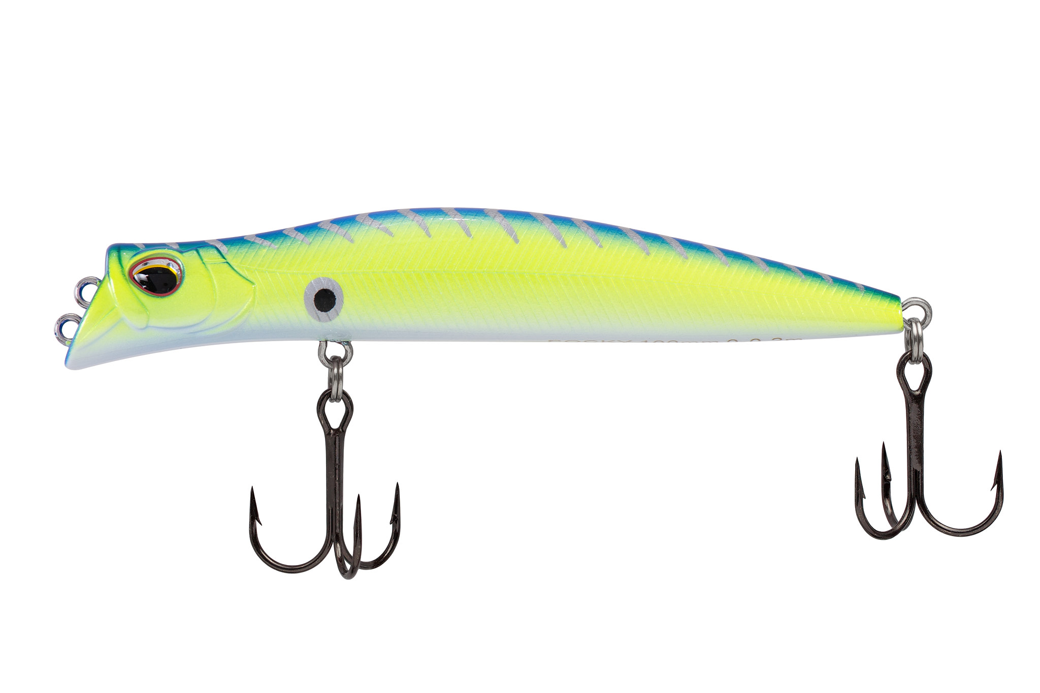 Воблер KYODA POCKY MINNOW-100F, длина 100 мм, вес 10,5  гр, цвет P1355 заглубление 0 - 0,2 м.