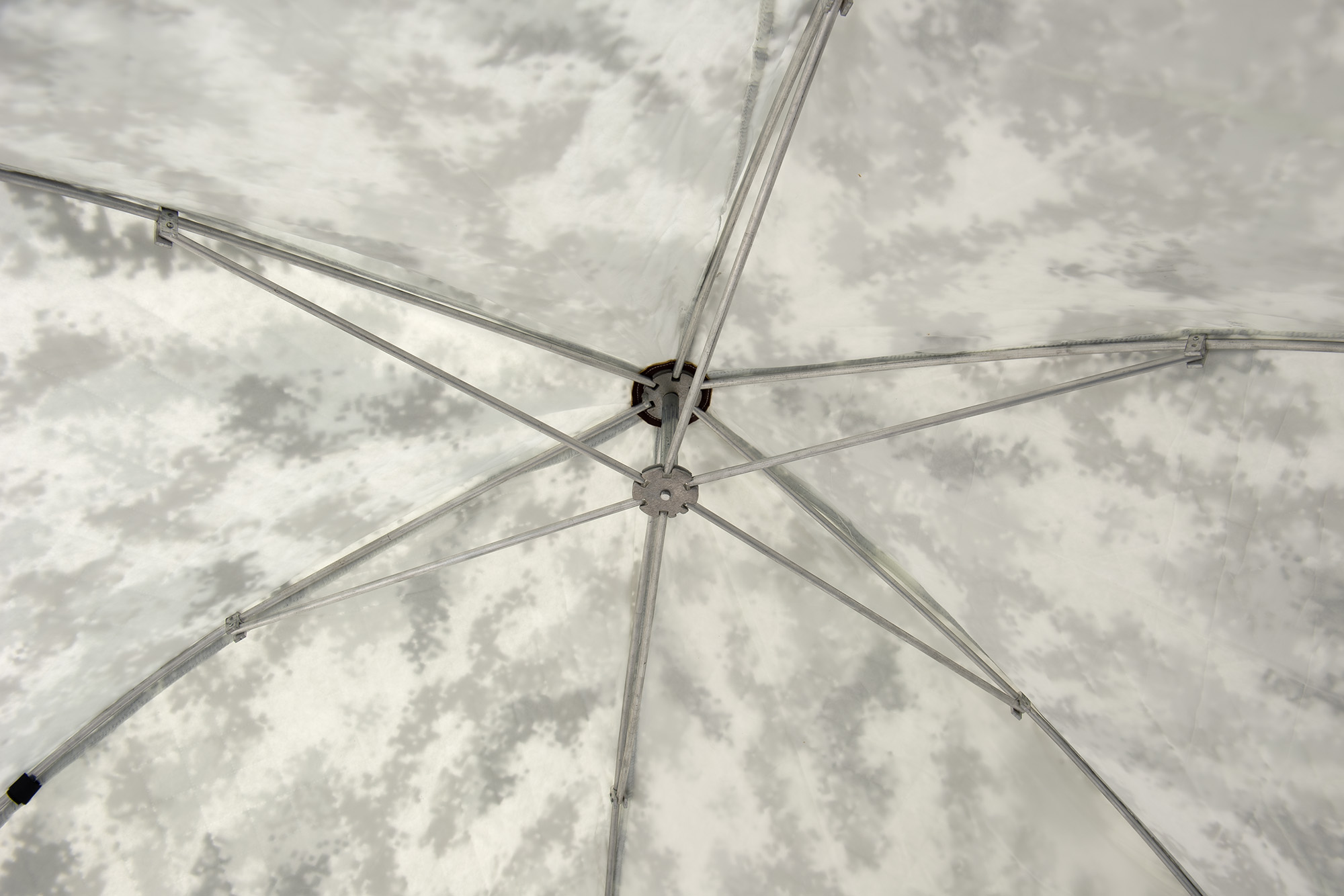 Палатка зонт "CONDOR" зимняя утеплённая 2,0 х 2,0 х 1,6 белый КМФ цифра