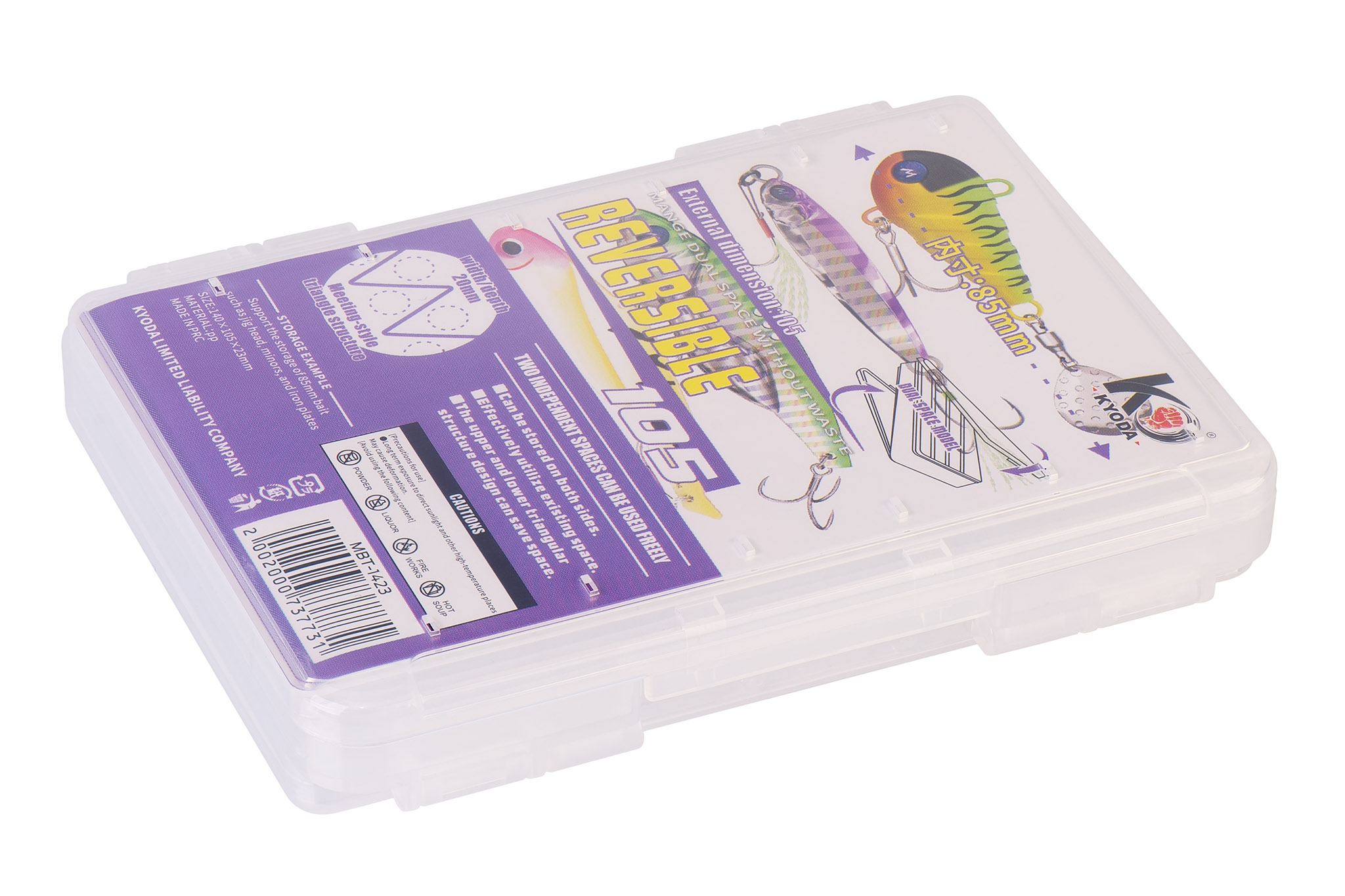 Коробка KYODA, MBT-1423, размер 140*105*23 мм