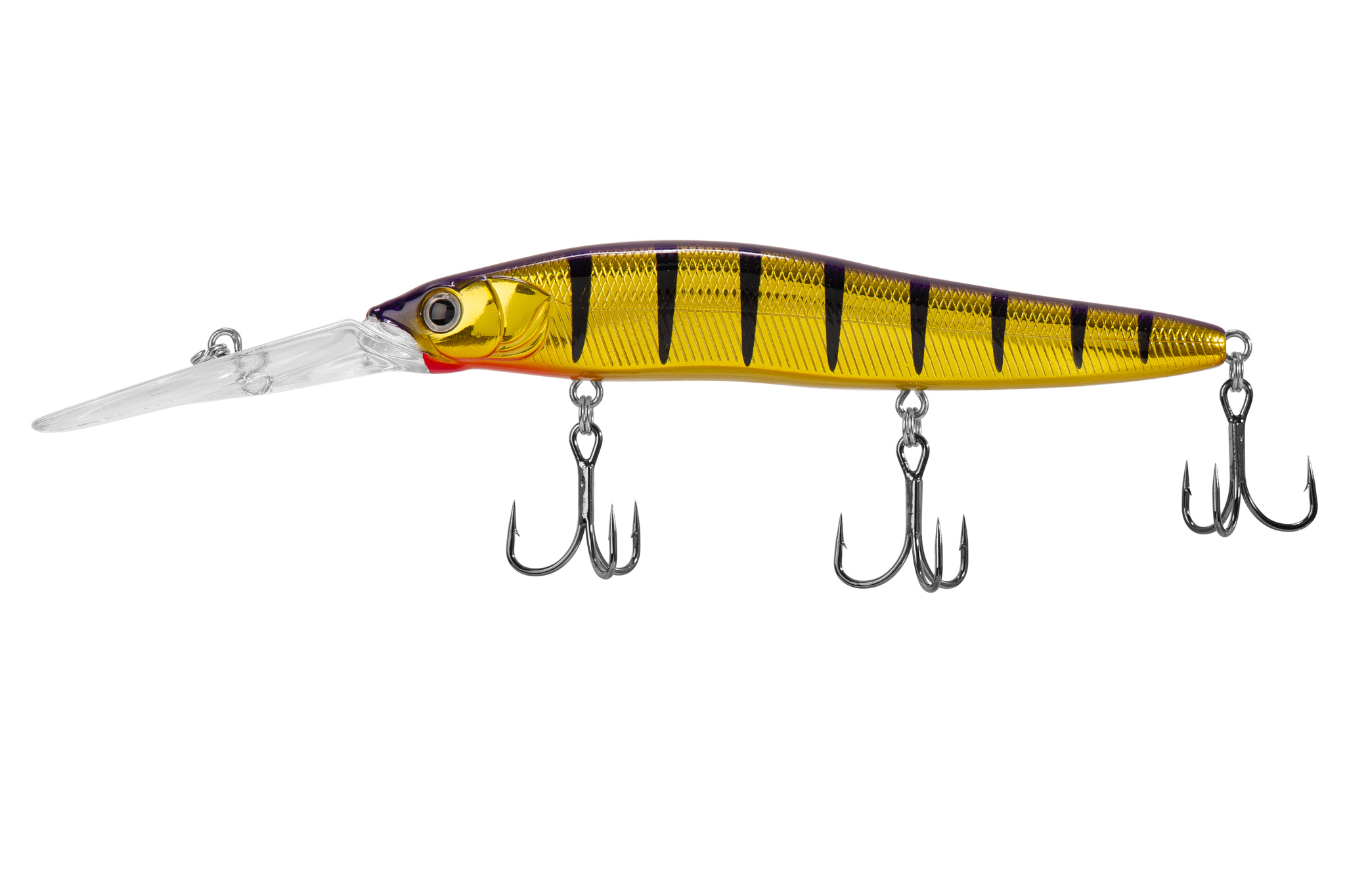 Воблер KYODA Deep Stun Minnow-110F, длина 11,0 см, вес 16,0 гр, заглубление до 4,0 м, цвет P1622-1