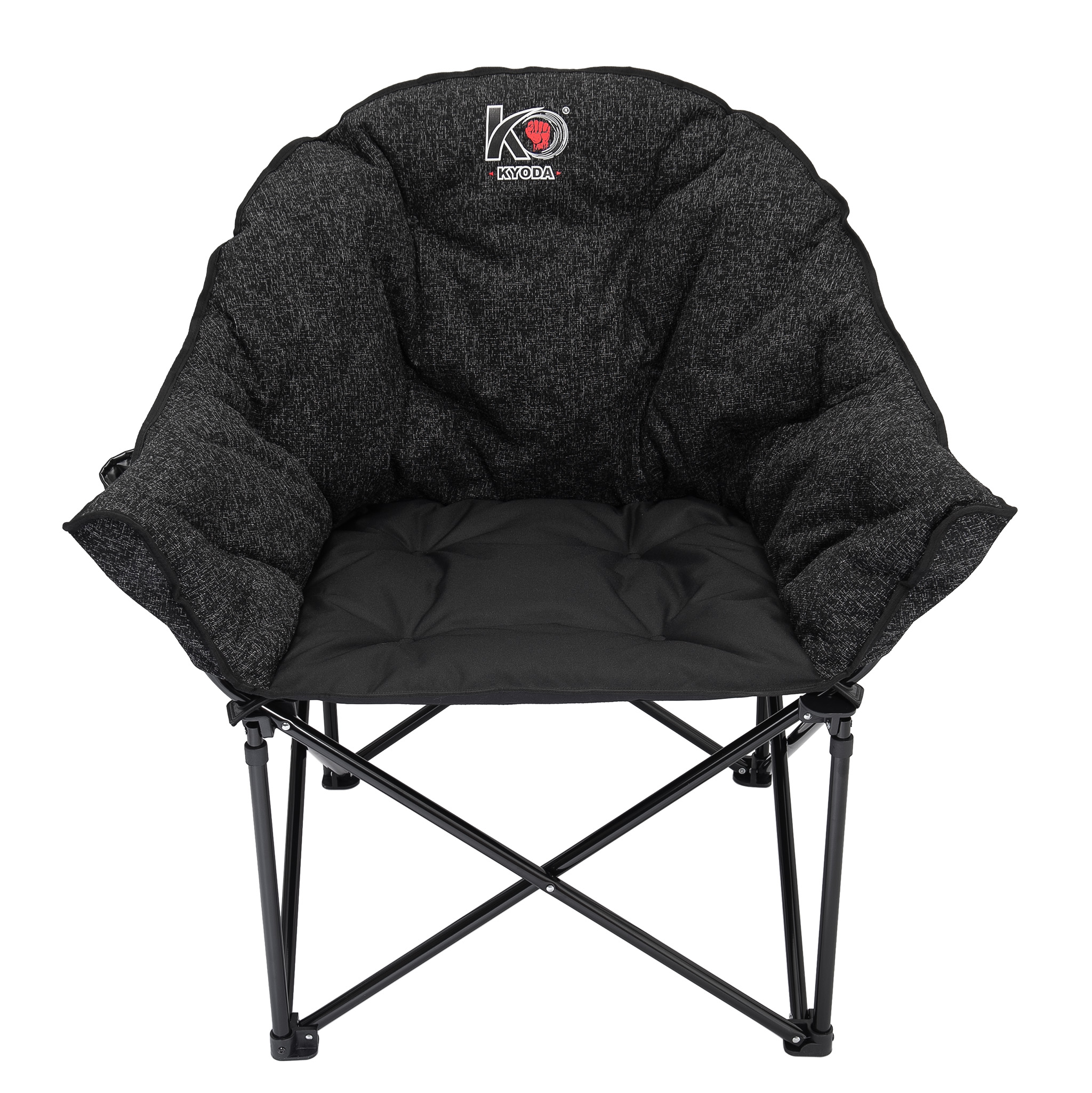 Кресло складное кемпинговое "KYODA" полукруглое, размер 52/88*54*45/97, вес 6,2кг 