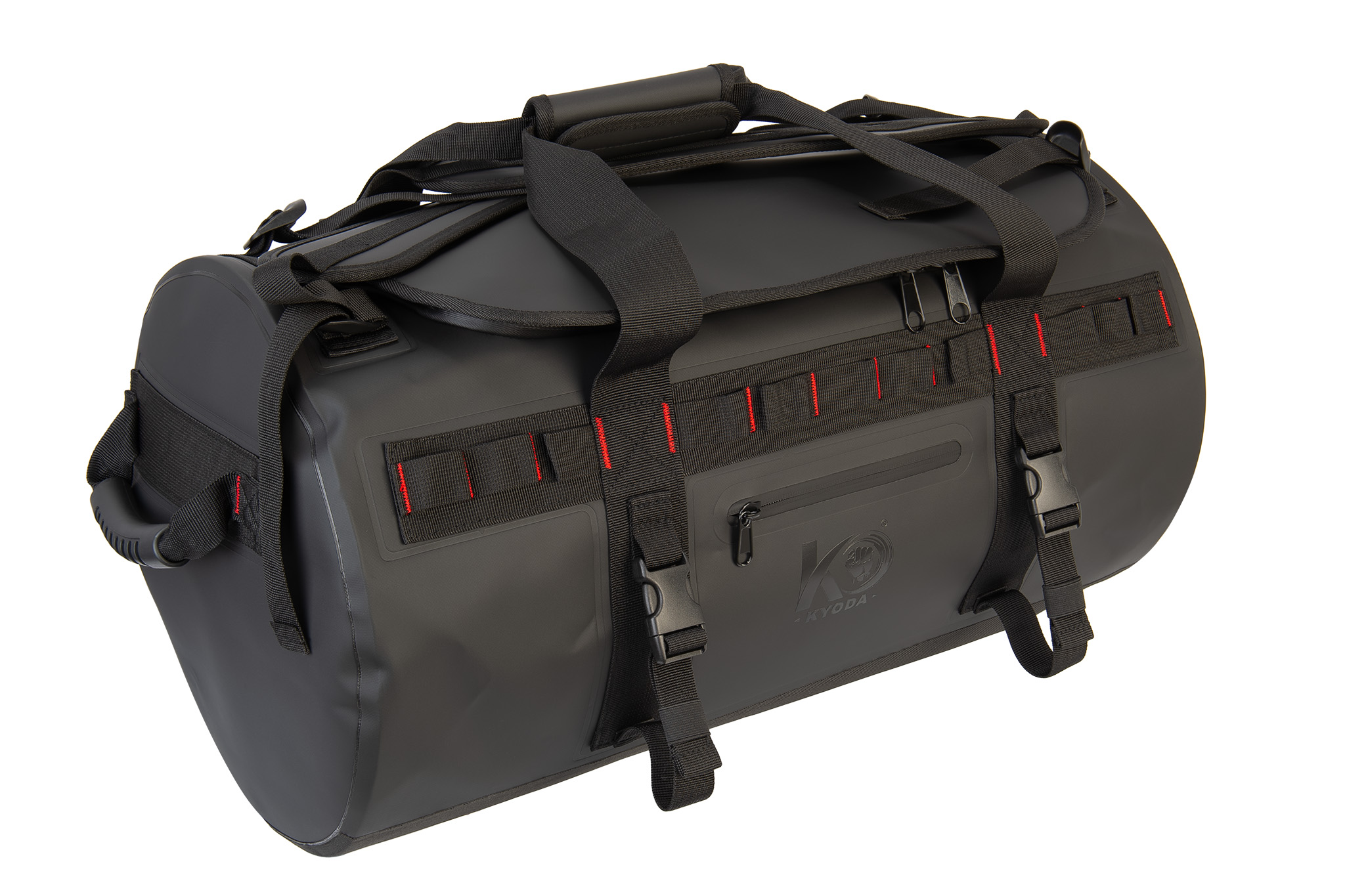 Драйбег KYODA "Бочка-рюкзак", объем 60 л, цвет чёрный