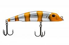 Воблер KYODA SHARK MINNOW-105F, длина 10,5 см, вес 18.0 гр, цвет P757, заглубление 0,5-0,8м.