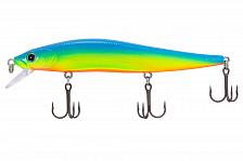 Воблер KYODA Pre-Stun Minnow-110F, длина 11,0 см, вес 13,0 гр, цвет P1708, заглубление 0-1,0 м