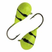 Капля с ушком d 4.0 мм, вес 1.1 гр, обмазка лимон-винт /10 шт/