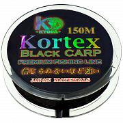 Kortex Black Carp d-0,32 мм, L-150 м, цвет чёрный, разрывная нагрузка 7,30 кг (6 шт/упак)