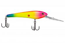 Воблер CONDOR "Lucky Strike" BULLET размер 110 мм, вес 21.0 гр, заглубление 0 - 3,5м, цвет Rainbow