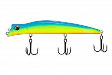 Воблер KYODA POCKY MINNOW-130F, длина 130 мм, вес 17,5  гр, цвет P1708 заглубление 0,1 - 0,2 м.