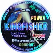 Kingfisher  Condor d-0,6 мм, L-100 м,  разрывная нагрузка 43.6 кг (10 шт)