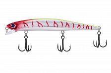 Воблер KYODA AMFIBIA MINNOW 110F, длина 11,0 см, вес 11 гр, заглубление 0,3-0,6 м. цвет P1354