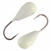 Капля с отверстием и лыской d 5,0 мм, вес 1,9 гр, фосфор /10 шт/