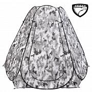 Палатка CONDOR, автомат, утепленная 2,7 Х 2,7 Х 1,7 м, 6 сторон, КМФ белый, пол расстёгивается