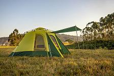 Палатка KYODA U039 размер (54+135+114+54) х 225 х 160 см, 4 места, вес 7 кг.
