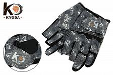 Перчатки KYODA рыбацкие тонкие, размер L, цвет темно-серый