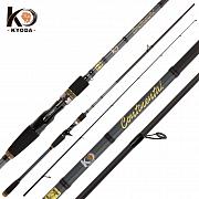 Спиннинг KYODA CONTINENTAL кастинговый, длина 2,44 м, тест 90 гр, штекер