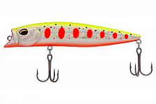 Воблер KYODA Catshark Minnow-110F, длина 11,0 см, вес 14 гр, цвет P1572, заглубление 0-0,5 м