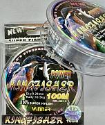 Фото power kingfisher  winner d-0,25 мм, l-100 м, цвет серый (10 шт)