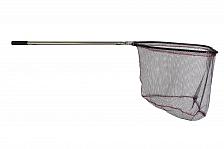 Подсак "Condor", складной, прямоугольный,  прорезиненная ткань, нерж. ручка 1,8 м, размер 50х60 см