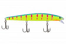 Воблер KYODA Blazer Minnow-123F, длина 12,3 см, вес 15,0 гр, цвет P1353, заглубление 0,3-0,5 м