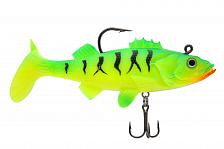 Виброхвост оснащённый CONDOR Crazy Bait NWPE04# размер 100 мм, вес 25 гр, цвет 06# (2 шт)
