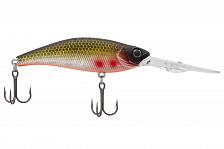 Воблер KYODA SHARP MINNOW-75F, длина 7.5 см, вес 12.0 гр, цвет P1571, заглубление 1.5-4 м.