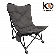 Кресло складное кемпинговое "KYODA" с подогревом, размер 71*47*48/95, вес 7,1кг