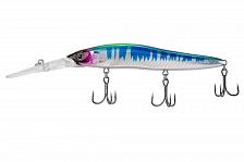 Воблер KYODA Deep Stun Minnow-110F, длина 11,0 см, вес 16,0 гр, заглубление до 4,0 м, цвет P2723-1