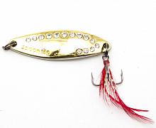 Блесна зимняя 3452, вес 7,5 гр, цвет 01 серебро