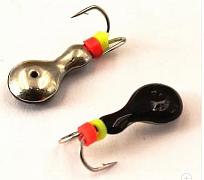 Мормышка паяная "РВС" "КОЗА" ТИП 2-117, крючок Mustad /40 шт/