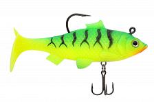 Виброхвост оснащённый CONDOR Crazy Bait NWRO03 размер 80 мм, вес 15 гр, цвет 09# (2 шт)