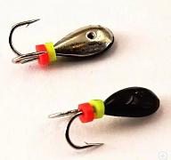 Мормышка паяная "РВС" "КОЗА" ТИП 2-141, крючок Mustad /40 шт/