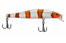 Воблер KYODA VOLADOR MINNOW-90F, длина 9,0 см, вес 10.0 гр, цвет P757, заглубление 0,5-1,0м.