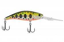 Воблер KYODA Sharp Minnow-85F, длина 8,5 см, вес 17,5 гр, цвет P2146, заглубление 3,6-4,5 м
