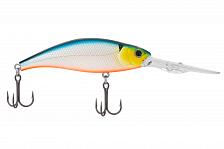 Воблер KYODA Sharp Minnow-85F, длина 8,5 см, вес 17,5 гр, цвет P2228, заглубление 3,6-4,5 м