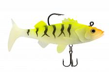 Виброхвост оснащённый CONDOR Crazy Bait NWPE03# размер 80 мм, вес 14 гр, цвет 07# (2 шт)