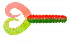 Твистер двухвостый CONDOR Crazy Bait DTD105 размер 105 мм  цвет X011 (6 шт)