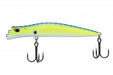 Воблер KYODA POCKY MINNOW-100F, длина 100 мм, вес 10,5  гр, цвет P1355 заглубление 0 - 0,2 м.