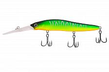 Воблер KYODA Deep Stun Minnow-110F, длина 11,0 см, вес 16,0 гр, заглубление до 4,0 м, цвет P339-4