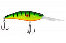 Воблер KYODA Sharp Minnow-85F, длина 8,5 см, вес 17,5 гр, цвет P1657, заглубление 3,6-4,5 м