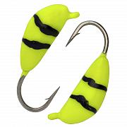 Банан d 2,5 мм, вес 0,5 гр, лимон-винт /10 шт/