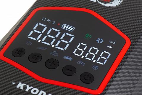 Фото насос аккумуляторный двухступенчатый ht-400a kyoda универсальный  (0,034-1,36 атм; 0-10 атм)